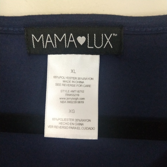 Mama Lux Mama Bear Graphic Maternity Shirt XL - Picture 4 of 5